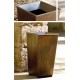 36ATNP305 CESTONE IN ACCIAIO SERIE PIRAMIDAL