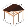 30HD337 GAZEBO A 2 FALDE 386 X 377