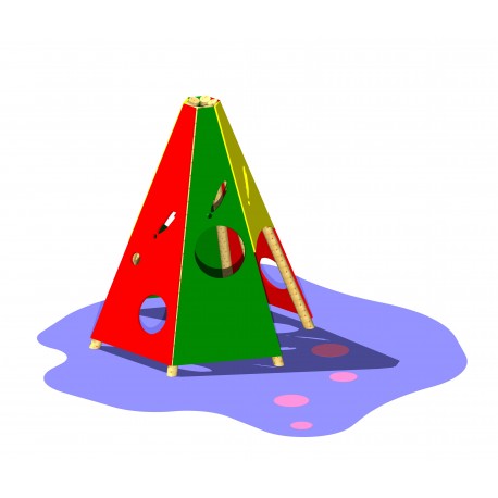 Gioco tenda indiani per bambini