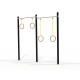 29SXWO1M-1.08 DOUBLE GYMNASTIC RINGS