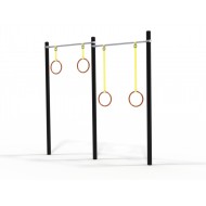 29SXWO1M-1.08 DOUBLE GYMNASTIC RINGS