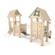29VP1207RB CASTELLO IN LEGNO DI ROBINIA