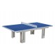 TAVOLO PING PONG CLS PIANO IN POLYMER CONCRETE COLORE BLU