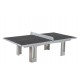 TAVOLO PING PONG CLS PIANO IN POLYMER CONCRETE COLORE GRIGIO