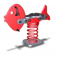 Gioco per parchi a molla Pesce