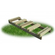 36EB316 PORTABICI IN LEGNO 5 POSTI