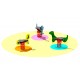 Gioco per parchi a molla Dino