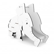 29VP0821 SCIVOLO ELEFANTE GIOCO PER PARCHI E GIARDINI