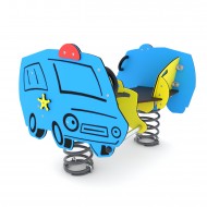 29VP0630 GIOCO A MOLLA DOPPIO "POLIZIA"
