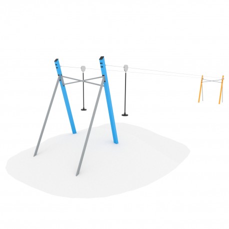 29VP0421H GIOCO TELEFERICA IN ACCIAIO DOPPIA