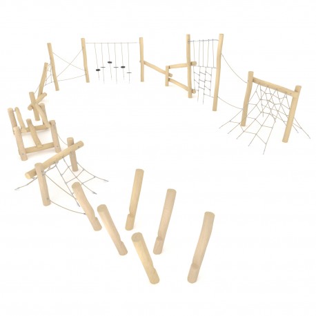 29VP1224RB PERCORSO DI EQUILIBRIO IN ROBINIA