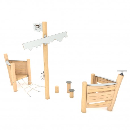 29VP1233RB GIOCO NAVE IN ROBINIA