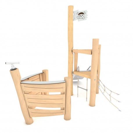 parco giochi nave in robinia en1176