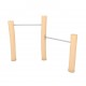 29VP1264RB SBARRE IN ACCIAIO MONTANTI IN ROBINIA