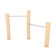 29VP1264RB SBARRE IN ACCIAIO MONTANTI IN ROBINIA