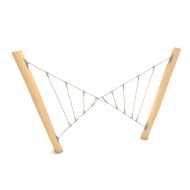 29VP1282RB RETE ARRAMPICATA MONTANTI IN ROBINIA
