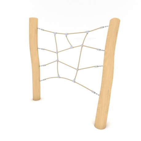 29VP1285RB RETE D’ARRAMPICATA MONTANTI IN ROBINIA