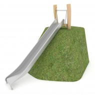 29VP1299RB SCIVOLO PENDIO INOX MONTANTI IN ROBINIA