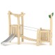 29VP1307RB TORRE SCIVOLO CON PONTE IN ROBINIA