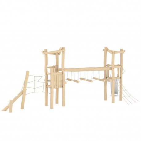 29VP1314RB TORRE SCIVOLO IN ROBINIA CON ARRAMPICATA