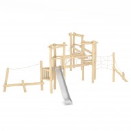 29VP1315RB TORRE SCIVOLO IN ROBINIA CON ARRAMPICATA