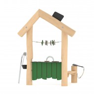 29VP1326RB CASETTA INTERATTIVA IN ROBINIA