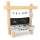 29VP1330RB GIOCO CUCINA IN ROBINIA CON LAVAGNA