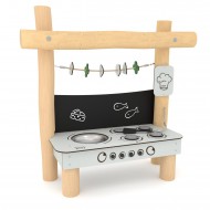 29VP1330RB GIOCO CUCINA IN ROBINIA CON LAVAGNA