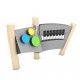 29VP1339RB PANNELLO LUDICO MUSICALE IN ROBINIA