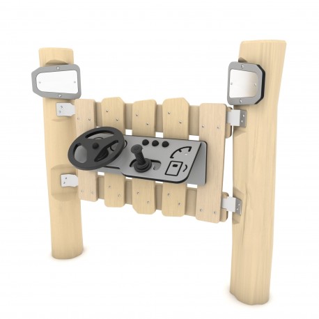 29VP1340RB PANNELLO LUDICO IN LEGNO DI ROBINIA