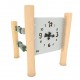 29VP1343RB PANNELLO PALLOTTOLIERE-ALFABETO IN ROBINIA
