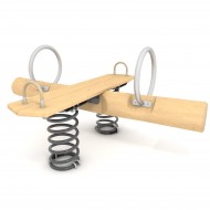 29VP1364RB GIOCO A MOLLA 4 POSTI IN LEGNO DI ROBINIA