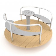 29VP1373RB GIOSTRA SEDUTE PANCHETTA IN ROBINIA