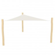 29VP1387RB TENDA TRIANGOLARE IN ROBINIA