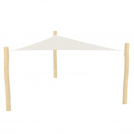29VP1387RB TENDA TRIANGOLARE IN ROBINIA