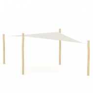 29VP1389RB TENDA ROMBOIDALE IN ROBINIA