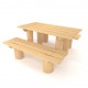 29VP1393RB TAVOLINO PIC NIC IN ROBINIA
