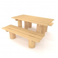 29VP1393RB TAVOLINO PIC NIC IN ROBINIA