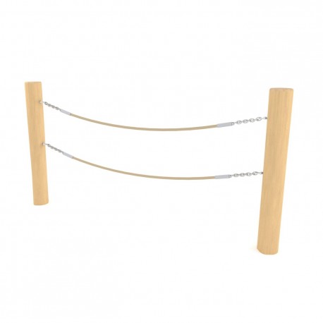 29VP1396RB STACCIONATA CON CORDE IN ROBINIA