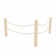 29VP1396RB STACCIONATA CON CORDE IN ROBINIA