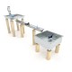 29VP2854RB GIOCO ACQUA E SABBIA IN ROBINIA