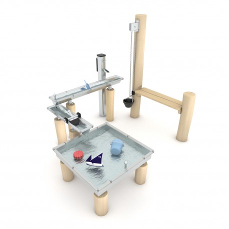 29VP2856RB GIOCO ACQUA E SABBIA IN ROBINIA