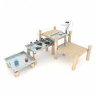 29VP2862RB GIOCO ACQUA E SABBIA IN ROBINIA