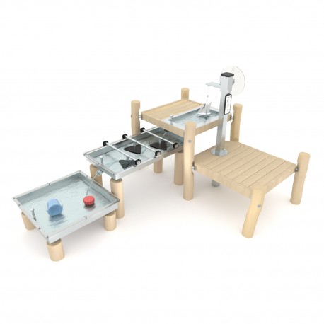 29VP2862RB GIOCO ACQUA E SABBIA IN ROBINIA