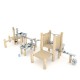 29VP2867RB GIOCO ACQUA E SABBIA IN ROBINIA