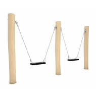 RB0511 MINI ALTALENA 2 SEDILI ROBINIA