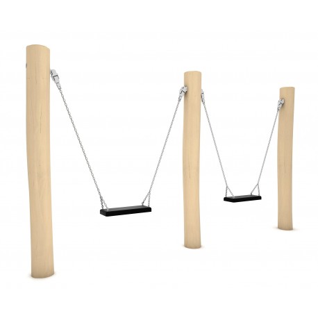 RB0511 MINI ALTALENA 2 SEDILI ROBINIA