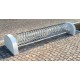 36CM061 PORTABICICLETTE SPIRALE 7 POSTI CON BASI CEMENTO