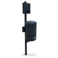 36EC101-DISP CESTINO CENTRO STORICO CON POSACENERE E DISPENSER BUSTE