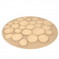 29VP0941RB AREA CIRCOLARE TRONCHI IN ROBINIA